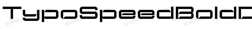 TypoSpeedBoldDemo It字体转换